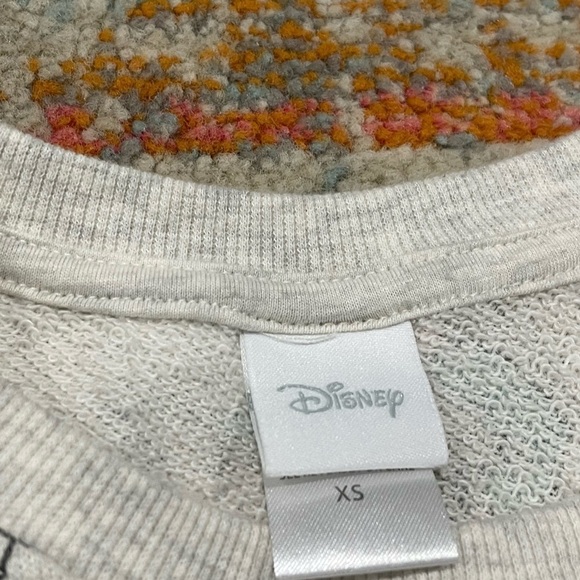 Women's Mickey Mouse and Minnie Mouse Winter Cartoon Crewneck Sweatshirt - Picture 8 of 8